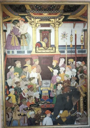 Mughal_heritage_print_Framed