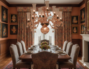 Irani Chandelier White & Gold
