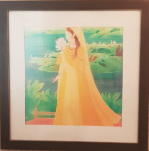 AR Chughtai (Framed Print Reproduction)