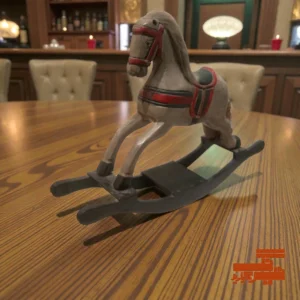 Ponny wooden sculpture