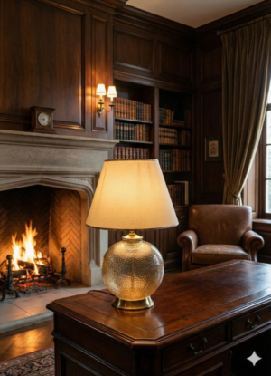 Champagne Table Lamp