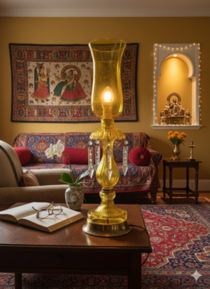 Yellow Table Lamp