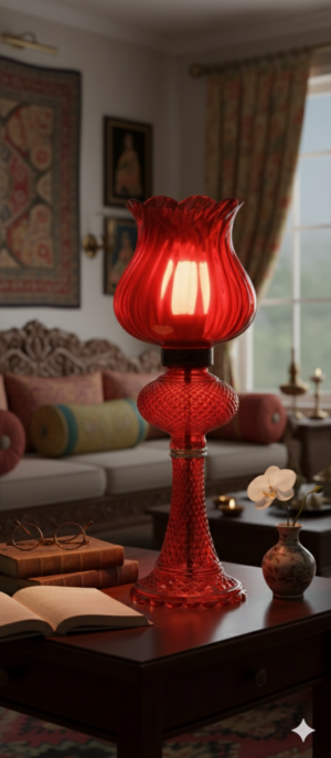 Red Table Lamp