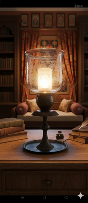 Antique Base Lamp