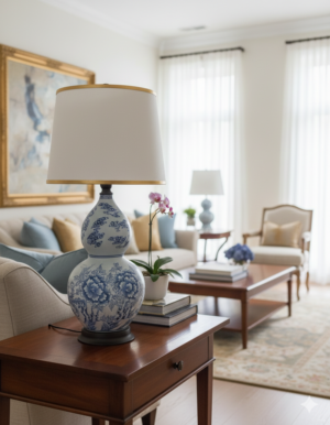 Antique Ceramic Lamp