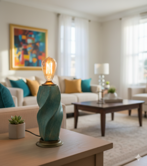 Frozzi Lining Terracotta Lamp