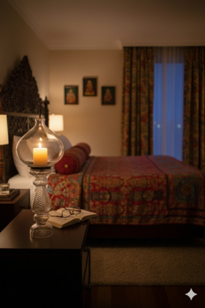 Table Lamp with hooks
