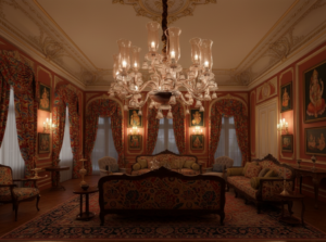 Mughals Style Pyazi Chandelier