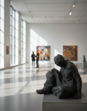 Thoughtful Sculpture