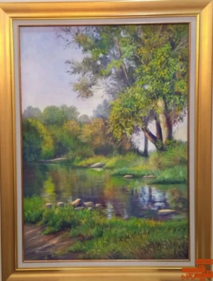Landscape Painting By Shahid Ali