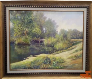 village-canal-landscape-painting-artwork
