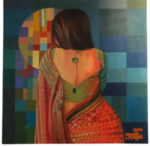 Modern Girl Painting