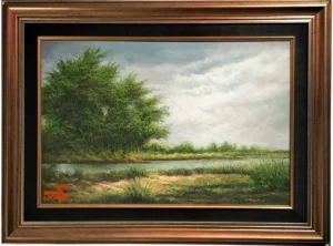 Landscape Painting By J.Ali
