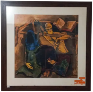 Art Print Reproduction of M.F Hussain