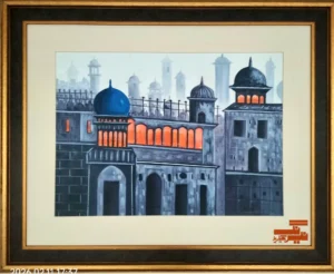 Islamic Cityscape Painting