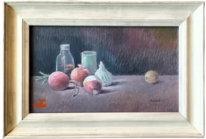 Still Life Painting by Masood Ahmed