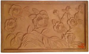 Ceramic Floral Panel