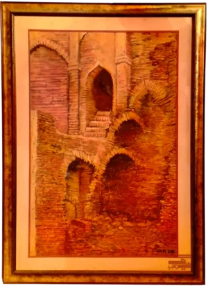 Nostalgia Cityscape Painting
