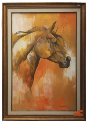 Horse Portrait Painting