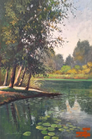 Landscape Painting By Shahid Ali