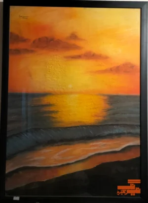 Dusk Landscape Painting