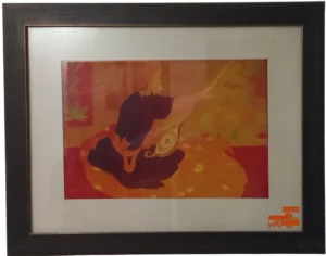 AR Chughtai (Framed Print Reproduction)