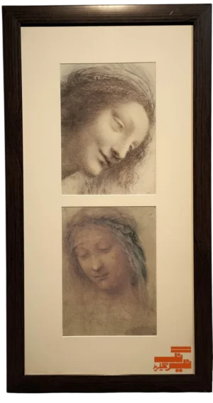 Art Print Reproduction Inspired by Leonardo da Vinci