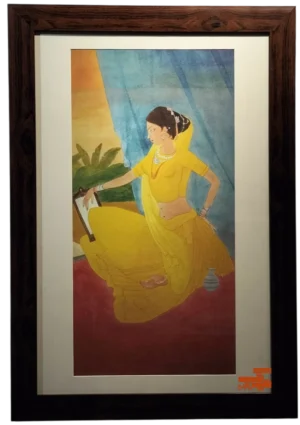 Premium reproduction print of Jamil Naqsh’s artwork