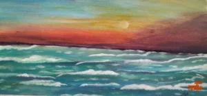 Aquatic Landscape Painting