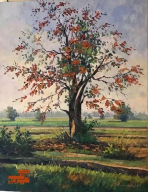 Landscape Painting By Shahid Ali