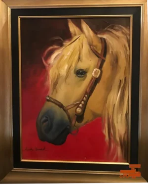 White Horse Portrait