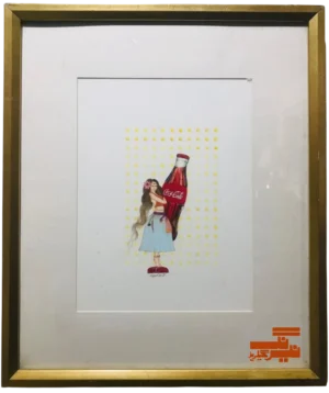 Modern Girl Miniature Painting