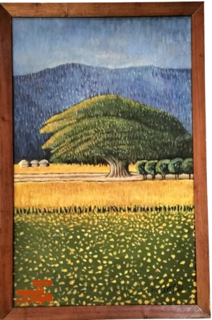 Landscape Painting By Ghulam Rasool