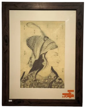 Mughals Heritage Portrait Print