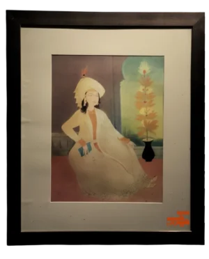 A.R Chughtai's (Framed Print Reproduction)